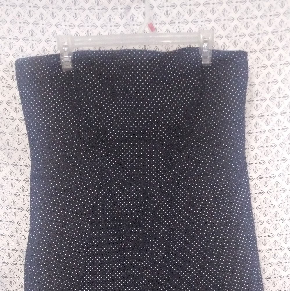Strapless dress